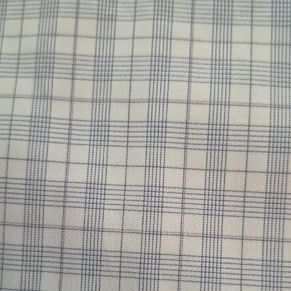 Perry Ellis Light Blue Plaid Button Down Shirt - Picture 16 of 16